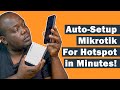 How To Auto Setup MikroTik For Hotspot In Minutes With Mikroticket