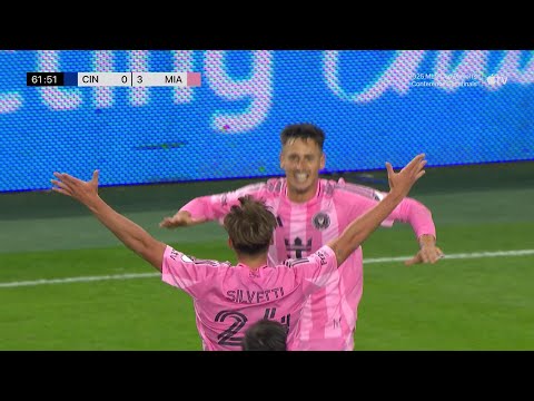 Tadeo Allende BREAKAWAY GOAL and Messi Assist! | 2025 Audi MLS Cup Playoffs
