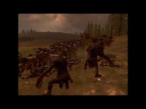 Total War Warhammer: Minotaurs VS Trolls