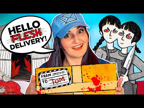 I Tried Working as a Cute Delivery Postgirl ...but I Deliver TRAUMA