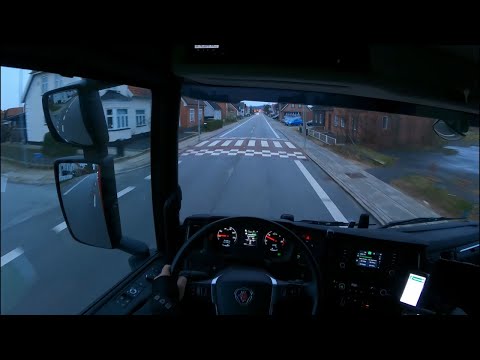 PoV Driving Scania P410 Car Carrier - 09-04-2021 #1