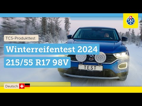 🚙 Winterreifentest 2024: Die besten Reifen für SUVs Mittelklasse, TCS ❄️