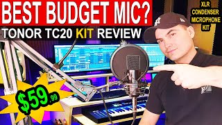 Tonor TC20 XLR Condenser Microphone Kit Review - Best Budget Option?