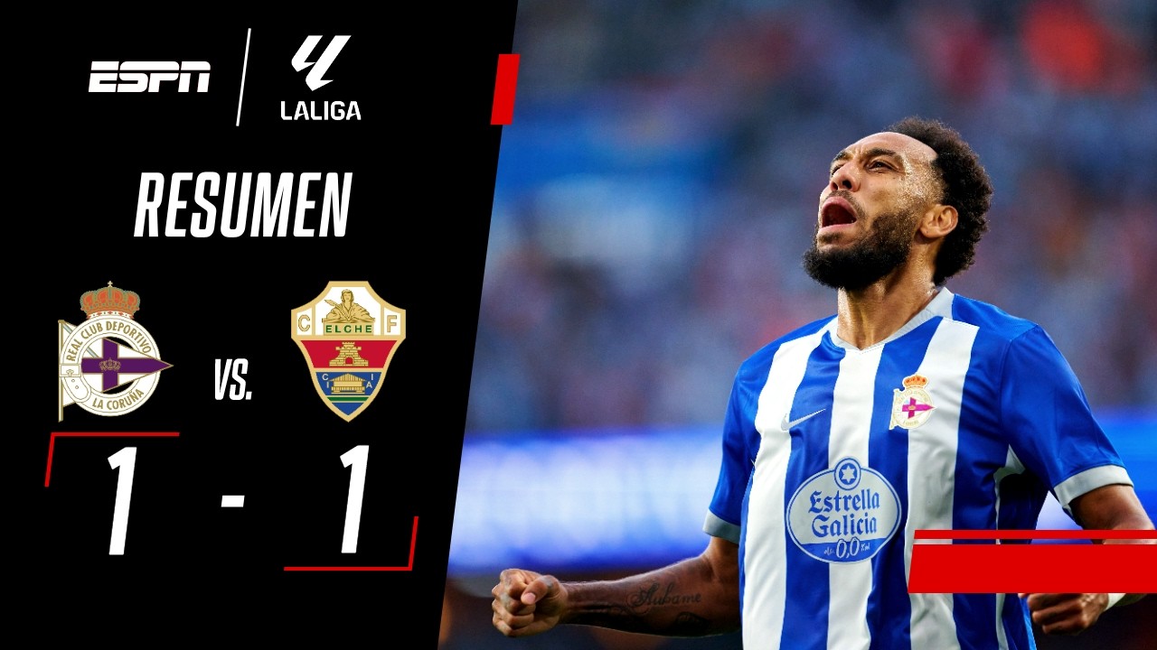 EL ELCHE DE MARTÍN ANSELMI RESCATÓ UN EMPATE EN RIAZOR | RC Deportivo 1-1 Elche | RESUMEN