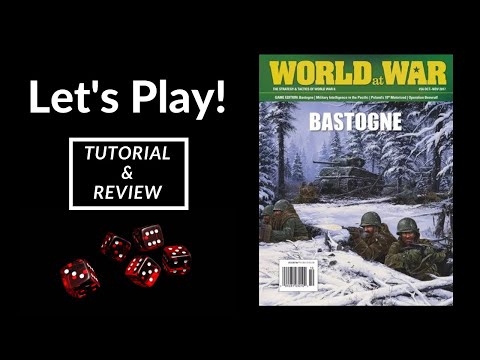 Let's Play - Bastogne (Tutorial & Review)
