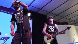 Frontside Five playing &quot;Tongue Like A Battering Ram&quot; (Faction cover,) at PRPW 2016 Day 2