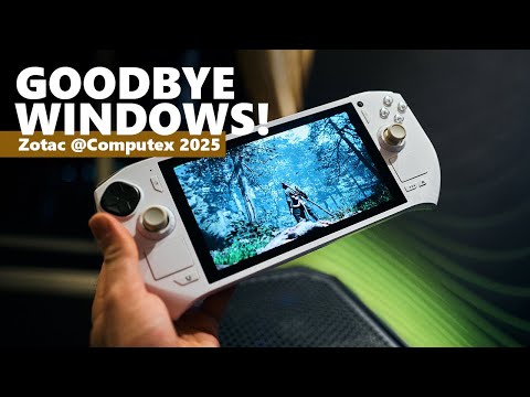 A strixpoint handheld, awesome Mini-PCs + the worlds smallest desktop GPU - Zotac @Computex 2025