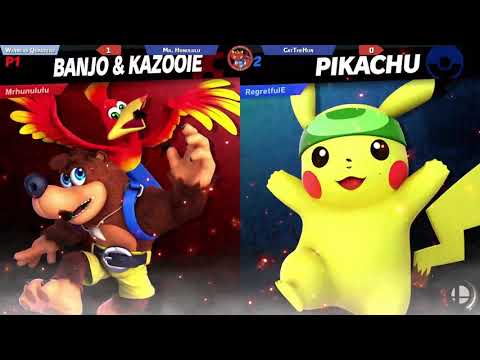 Dice Addiction Smash Ultimate Tourney #59 WQF Mr. Hunululu (Banjo) vs CatTheHun (Pikachu)