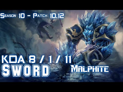 Sword MALPHITE vs KAYLE Top - Patch 10.12 KR Ranked
