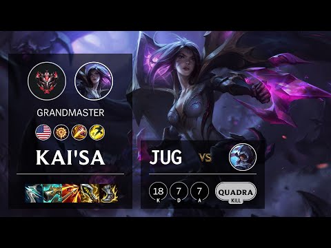 Kai'Sa Jungle vs Talon - NA Grandmaster Patch 11.6