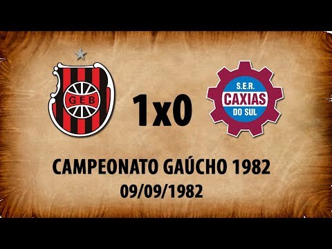 G.E.Brasil 1x0 SER Caxias - Campeonato Gaúcho 1982