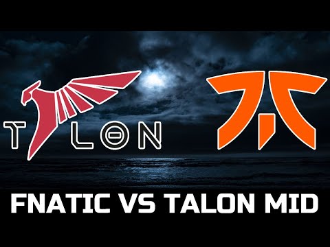 FNATIC VS TALON MID BATTLE - ARMEL VS MIKOTO DOTA 2
