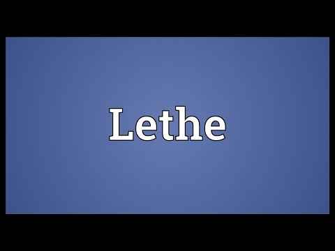 Lethe Meaning
