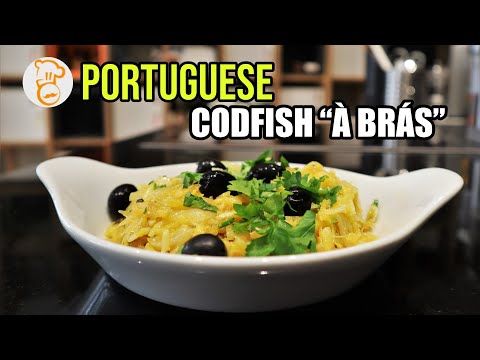 Portuguese Codfish Brás style (Bacalhau à Brás) recipe