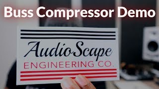 Video thumbnail for AudioScape Buss Compressor Demo by Machine City Audio