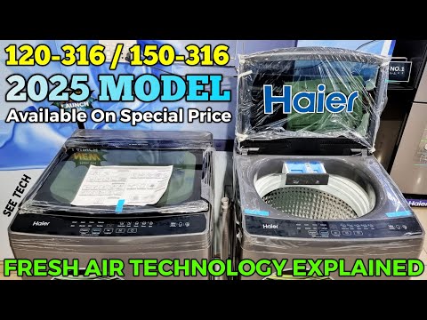 Haier HWM 120-316 Fresh Air Technology Testing & Complete Review