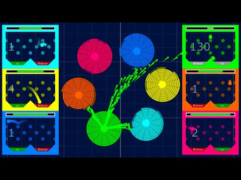 Dynamic Core Destruction x Multiply or Release - Box in Algodoo