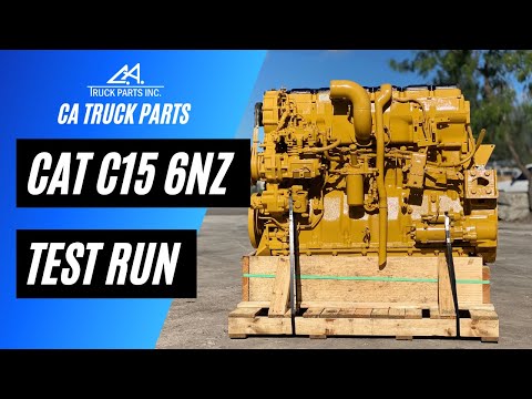 2000 Caterpillar C15 6NZ Diesel Engine with Jake Brakes TEST RUN 6NZ | CA Truck Parts
