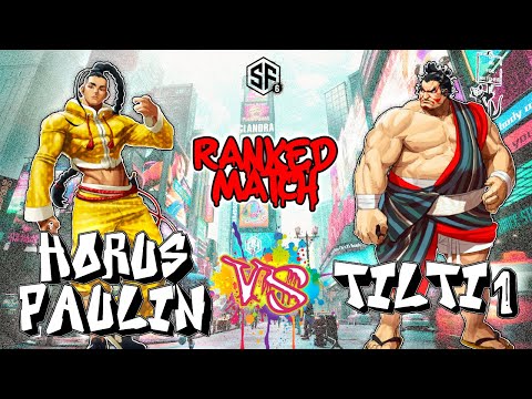 SF6 👊 Horus Paulin (Jamie) vs Tilti1 (E. Honda) 👊 Ranked