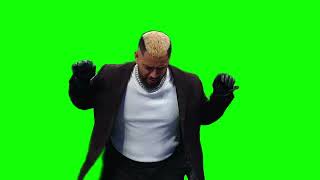 Solo Sikoa dancing green screen