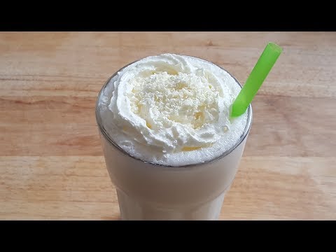 Vanille Milchshake selber machen - Milchshake mit Vanilleeis