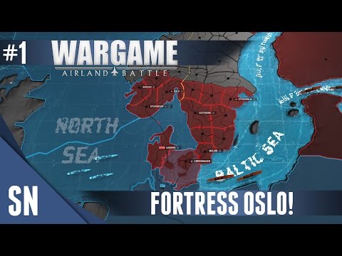 Wargame: AirLand Battle - Campaign Gameplay: Fortress Oslo - Part 1