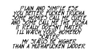 Lil Cuete - Keepin It Gangster (Ft. Kozme) (With Lyrics On Screen)