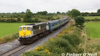 preview picture of video 'GM 079 approaching Oola with the IRRS diesel railtour, 19.07.2014'