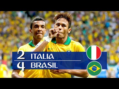 Brasil 4 x 2 Itália - Melhores Momentos ( GLOBO HD 720p ) Copa das Confederações 2013