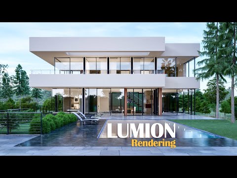 Lumion exterior rendering | Lumion tutorial for beginner.