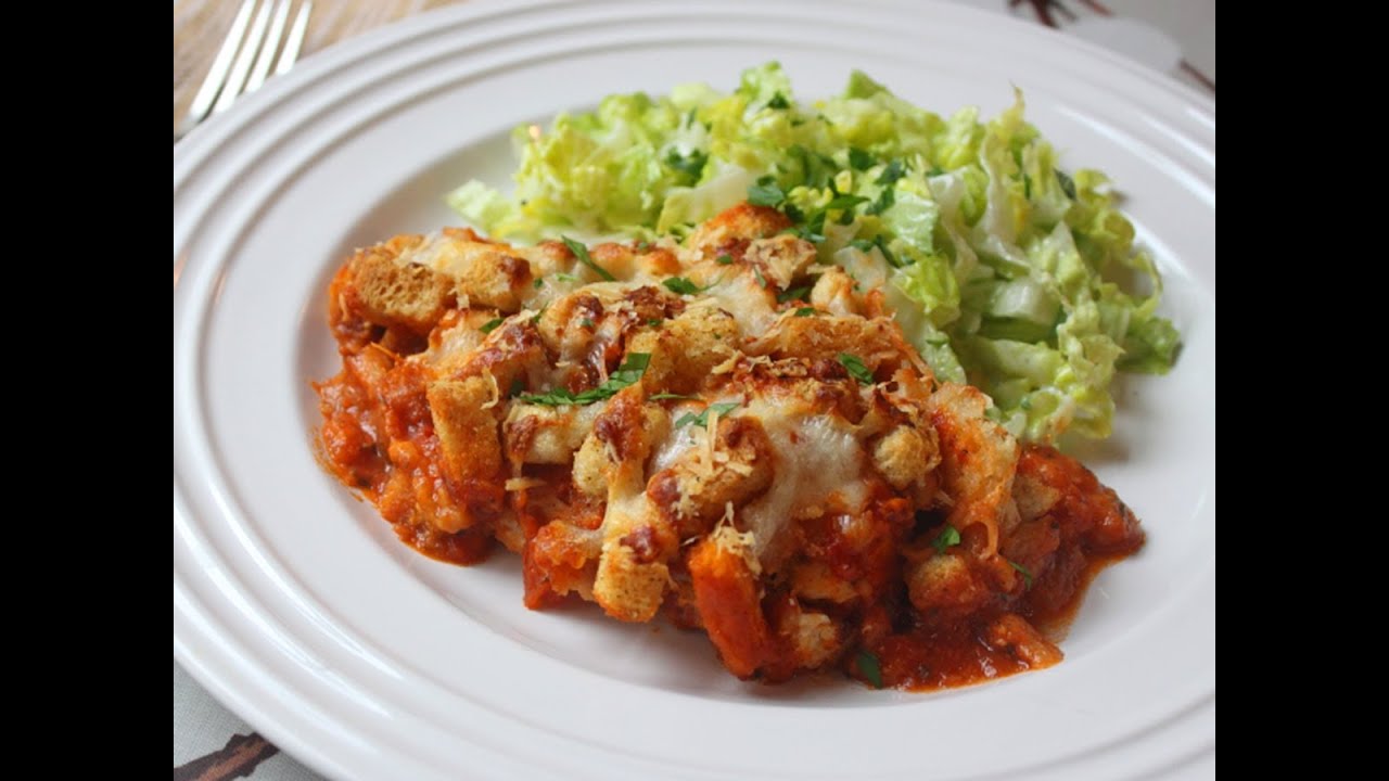 Chicken Parmesan Casserole 2012 - Easy Chicken Parm Bake