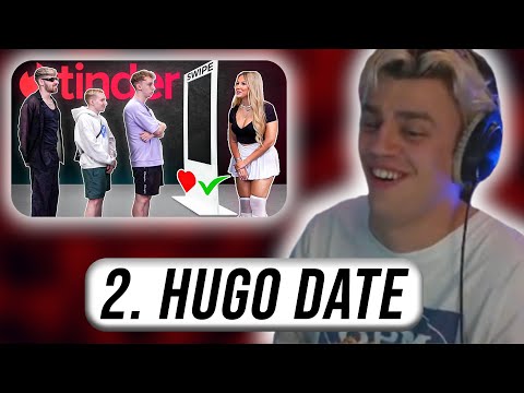 Papaplatte reagiert auf HUGO HAT SEINE TRAUMFRAU - TINDER IN RL von REWINSIDE I Papaplatte Reaction