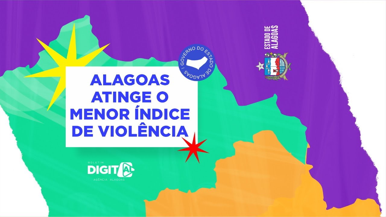 Alagoas atinge o menor índice de violência