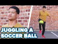 I Learned To Juggle A Soccer Ball