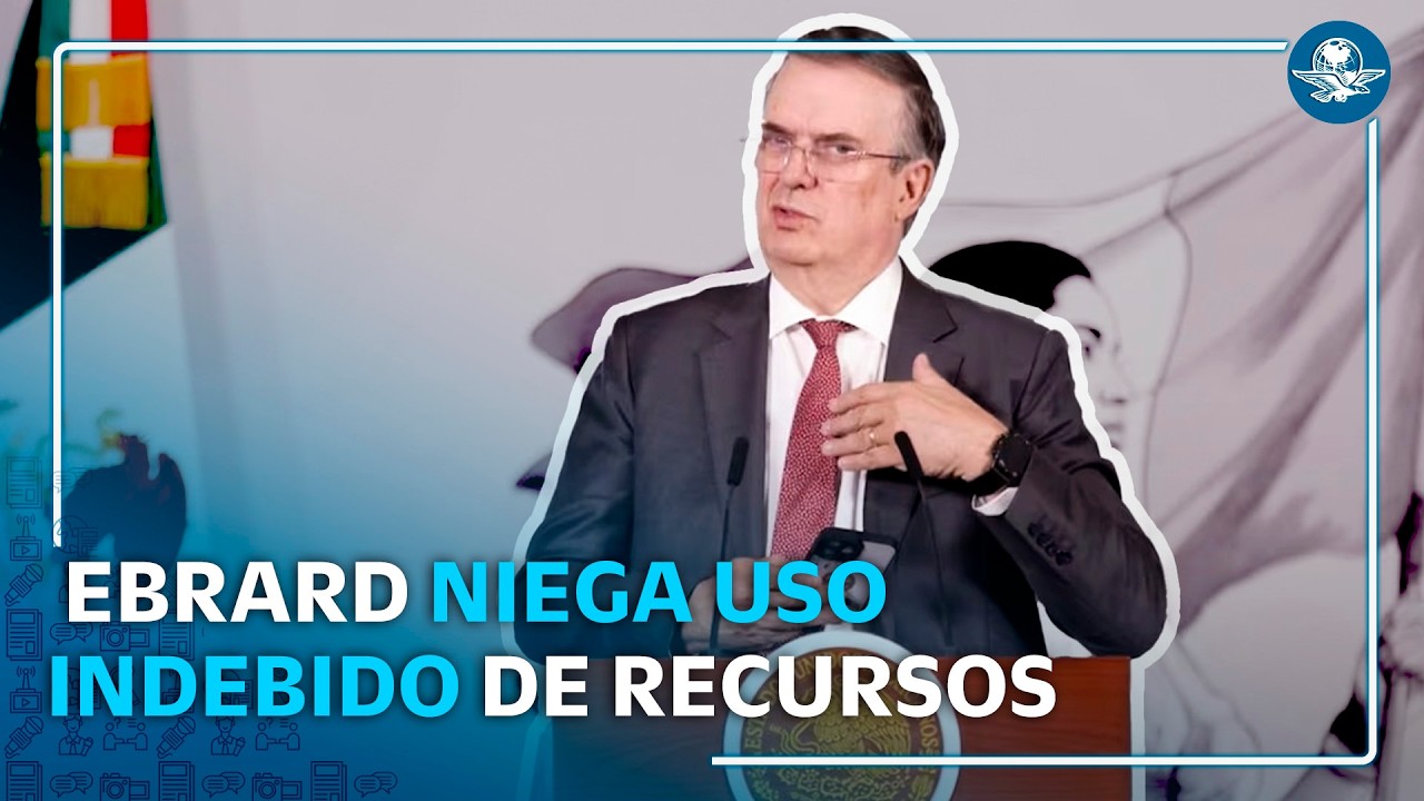 Marcelo Ebrard reconoce que su hijo vivió 6 meses en la embajada de México en Reino Unido
