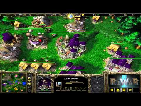 TeD(UD) Fly(ORC) vs Infi(HU) TH000(ORC) - Game 1 - WarCraft 3 gameplay - RN1676