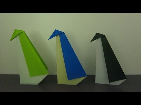 VERY EASY ORIGAMI PENGUIN