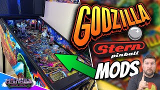 Godzilla Premium Stern Pinball Awesome and Essential Mods!