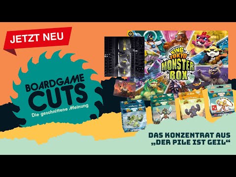 🎲 BOARDGAME CUTS ✂️ Die geschnittene Meinung zu "King Of Tokyo"