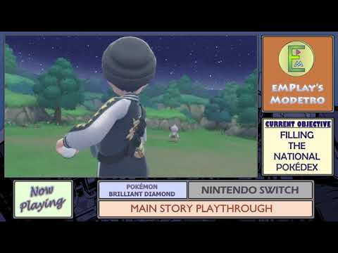 Pokémon Brilliant Diamond - Catch 'Em All Run - #79 - Route 208 (Pokéradar)