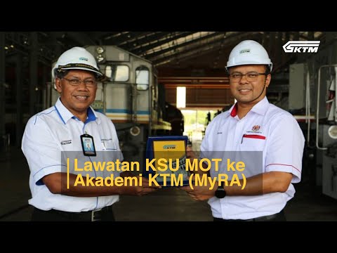 Lawatan Kerja KSU MOT ke Akademi KTM (MyRA)