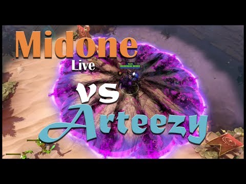 [LIVE] Midone invoker mid vs Arteezy Tinker