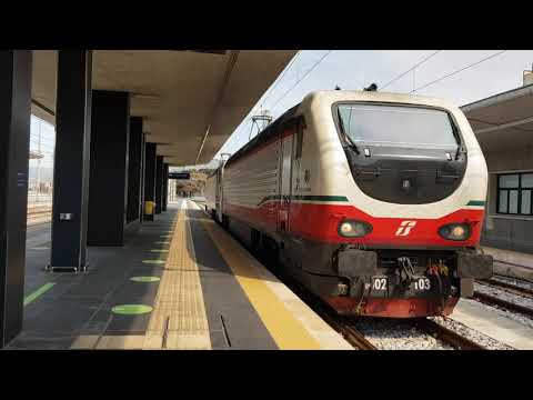 Treno Locomotore E402 103+Locomotore E402 116 Lis 39119 Villa San Giovanni-Reggio di  C.C.