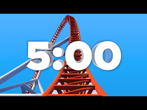5 Min Countdown Timer (Roller Coaster) 🎢