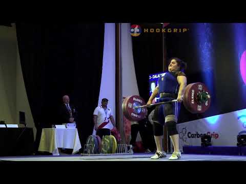 Arpine Dalalyan (75+) - 127kg Clean and Jerk @ 2016 European Junior Championships