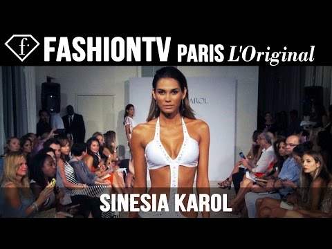 Sinesia Karol Swimwear Show | Funkshion Fashion Week Miami Beach 2015 | FashionTV