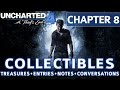 Uncharted 4 - Chapter 8 All Collectible Locations, Treasures, Journal Entries, Notes, Conversations