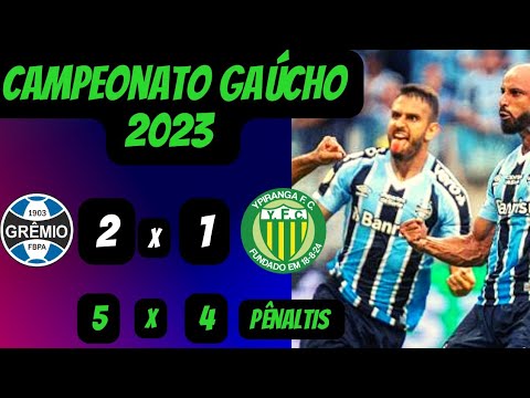 Gremio 2 x 1 Ypiranga - gols do jogo - Pênaltis - Campeonato Gaúcho #golsdojogo #campeonatogaucho