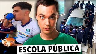 A ÚLTIMA coisa que fazem na ESCOLA é ESTUDAR...