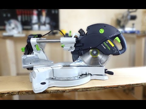 Festool Kapex KS 120 Test in der Praxis + Gehrung + Überblattung + Anlaufverhalten
